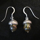 Acorn earrings